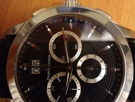 Часы швейцарские оригинал Продам часы Maurice Lacroix, оригинал, хронограф на 3 счетчика, двойное окно даты, гельошированный цифеблат, кварц, состояни, Челябинск - Часы