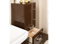 Одинцово: Мебель для ванной Акватон, Мебель Акватон - 62-70 см Стильная лаконичная модель, созданная для небольших ванных комнат. Прямоугольная раковина шириной