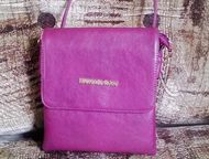 Кемерово: женская сумка женская сумка новая из эко кожи . цвет бардовый.