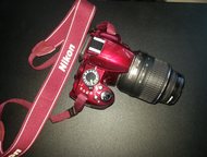 :  Nikon D3100    Nikon D 3100 Red.   18/55mm.  ,   .   