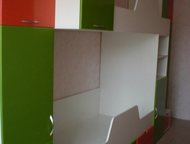 Томск: Яркая и красивая мебель для детей Дорогие друзья! 
 Предлагаем изготовление детской мебели на заказ. Кровать-машина. кровать-карета, двухъярусные кров