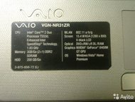 Sony vaio VGN-NR31ZR / Sony VAIO VGN-NR31ZR (Core 2 Duo T5550 1830 Mhz/15. 4/1280x800/3072Mb/200. 0Gb/DVD-RW/Wi-Fi/Win Vista HP)4. 0

 
 ,  - 